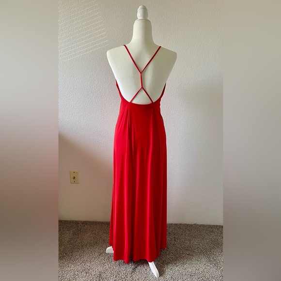 ZARA Strappy Back Slip Maxi Dress | Size S | NWOT - Picture 6 of 7